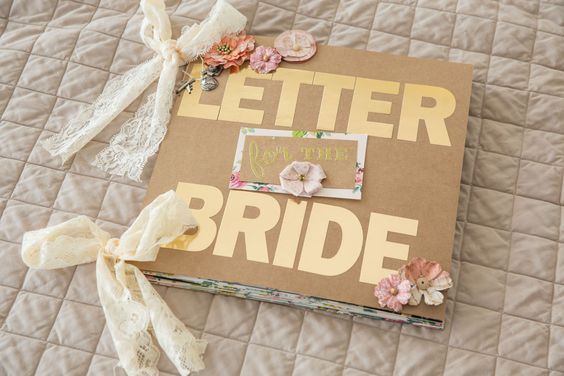 letter for the bride